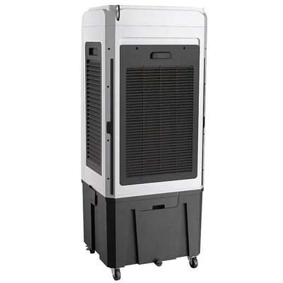 Plastic Portable Water Air Cooler  110W 45L Water Tank 55m2 Applicable area